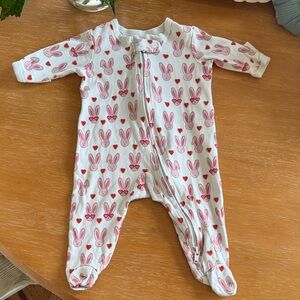 Roller Rabbit Infant Zipper Footie